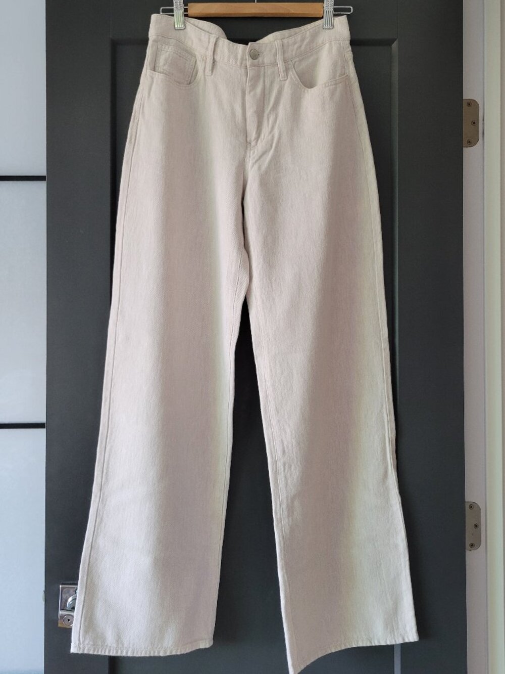 GAP Linen-Cotton Wide-Leg Pants Color Flax Linen Excellent condition size 4T